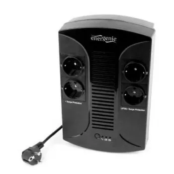 EnerGenie EG-UPS-001 unterbrechungsfreie Stromversorgung (USV) Line-Interactive 0,65 kVA 390 W 4 AC-Ausgänge