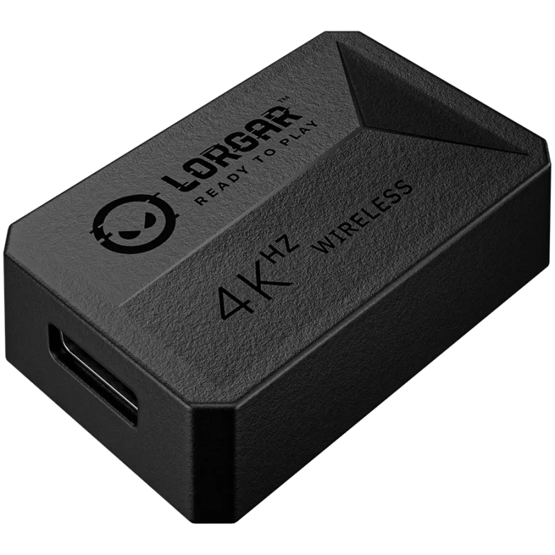 LORGAR MSE90W, Magnesiumlegierung Kabellose Gaming-Maus Elite, Schwarz