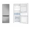 Amica FK244.4X(E) freistehende Kühl-Gefrier-Kombination, Gefrierfach unten, 153 l Kühlteil, 52 l Gefrierteil, FrostControl, Energieklasse E