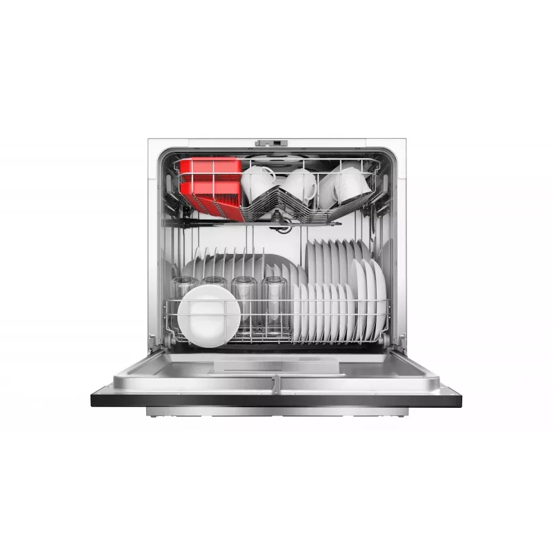 Einbau-Geschirrspüler Toshiba DW-08T2EE(S)-PL — 8 Gedecke, Energieeffizienzklasse F, 49 dB, 55×59×50 mm