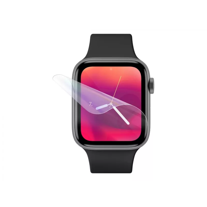 Displayschutzfolie FIXED für Apple Watch Series 10 46 mm – klare, dünne, transparente Kratzschutzfolie