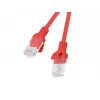 Lanberg PCU5-20CC-0100-R Cat.5e UTP Patchkabel, 1 m, Rot, 10er-Pack
