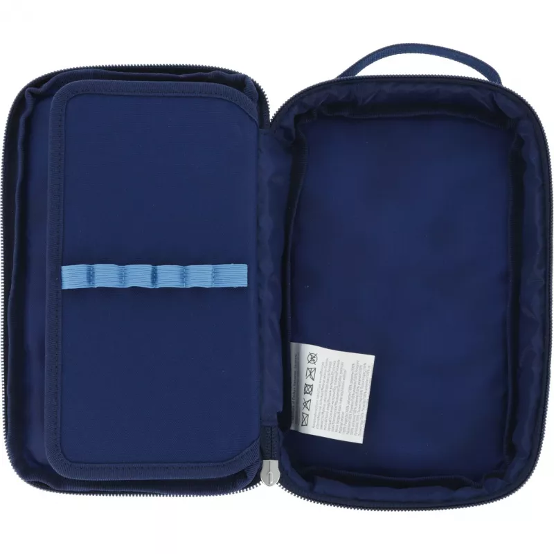 Federmäppchen Herlitz 2 Go CamoBlue Polyester Blau 210x130x60mm
