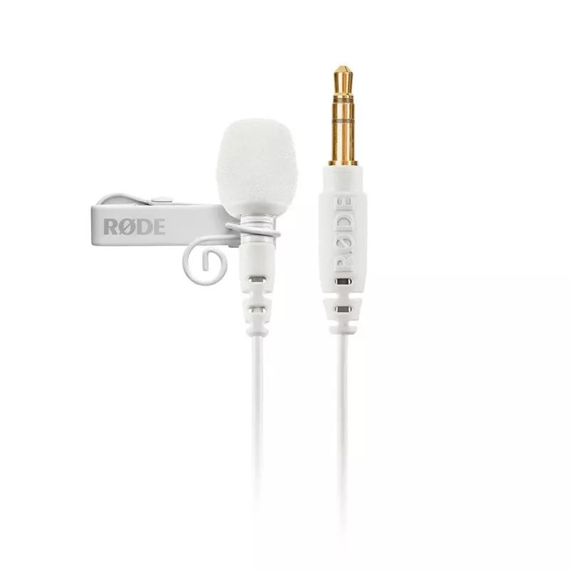RØDE LAVALIER GO - Mikrofon Schwarz, Weiß Ansteckmikrofon