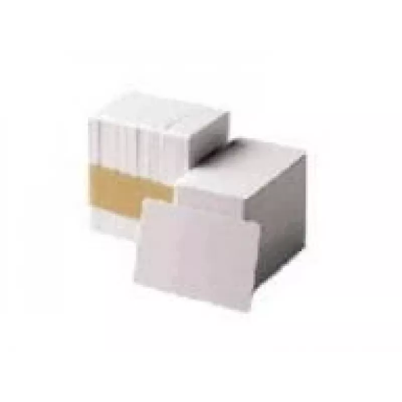 Zebra Premier PVC-Karte, 30 mil, Magnetstreifen mit niedriger Koerzitivfeldstärke (5 Packungen à 100)