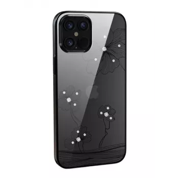 Schutzhülle Devia Crystal Flora für iPhone 12 mini — schwarz