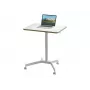 Leitz Ergo Small mobiler Sitz-Steh-Schreibtisch, weiß