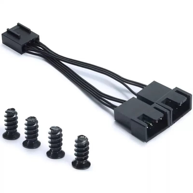Fractal Design Venturi HP-12 PWM 120-mm-Gehäuselüfter, weiß