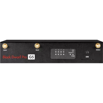 Hardware-Firewall Wortmann AG TERRA 6466372 Desktop — Firewall 2,83 Gbit/s, VPN 0,42 Gbit/s, TLS 900 MB/s, Dual-Band Wi-Fi