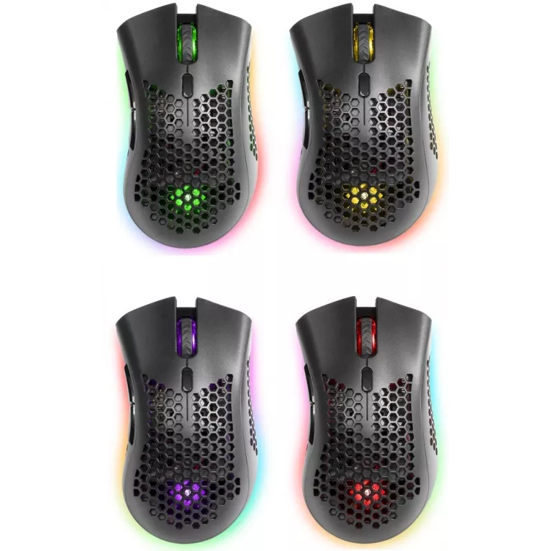 Defender 52709 Product 709 L Gaming-Maus, schwarz, USB