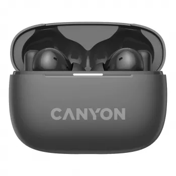 Canyon OnGo TWS-10 ANC+ENC True Wireless In-Ear-Kopfhörer, Grau (CNS-TWS10BK)
