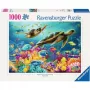 Ravensburger Puzzle Blaue Unterwasserwelt 1000 Teile, Jugendliche/Erwachsene, Standardformat
