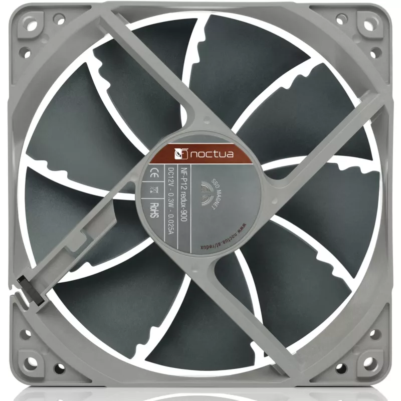 Noctua NF-P12 redux-900 Gehäuselüfter, 120 mm, grau