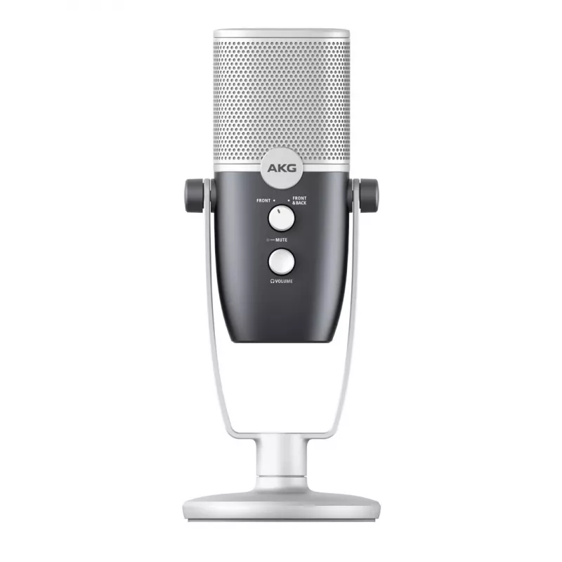AKG Ara - professionelles USB-Kondensatormikrofon, blau-silber