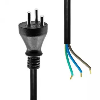 Netzkabel ProXtend Typ K Dänemark Offenes Ende 5 m