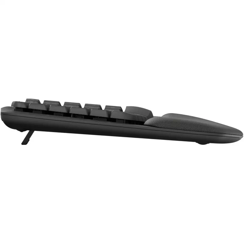 Logitech Wave Keys Tastatur Office RF Wireless + Bluetooth QWERTZ Grafit