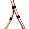LABEL THE CABLE LTC PRO Roll Strap, doppelseitiger Klettband-Rolle, 25 m schwarz