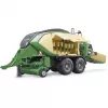 Bruder 02033 Krone Big Pack 1290HDP VC Ballenpresse Modellfahrzeug, 1:16, mit 2 Quaderballen, grün
