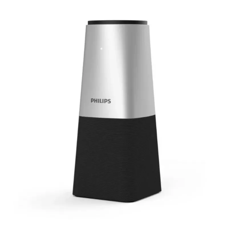 Philips PSE0540 Smart Meeting tragbares Konferenzmikrofon, USB-C, Schwarz/Silber