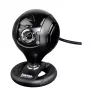 Hama 00053950 Spy Protect HD Webcam, 1,3 MP, 1280 x 720, 30 fps, integriertes Mikrofon, USB 2.0, Schwarz
