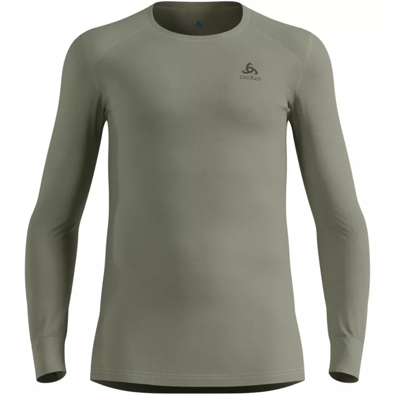 ODLO BL TOP Rundhals l/s ACTIVE WARM Langarm-Thermounterwäsche, Größe M, Grau