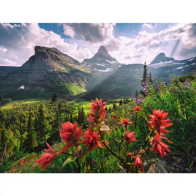 Puzzle Ravensburger Untouched Mountains 2000 Teile – 2000-Teile-Puzzle von Ravensburger