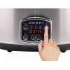 Beper BC.510 digitaler Slow Cooker, 4,5 l, 280 W, Edelstahl