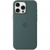 Silicone Case mit MagSafe für iPhone 16 Pro Max - Seegrün