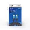 HDMI-Kabel Savio CL-142 v2.1 1,8 m, HDMI Typ A Stecker–Stecker, vergoldete Kontakte, Schwarz/Blau
