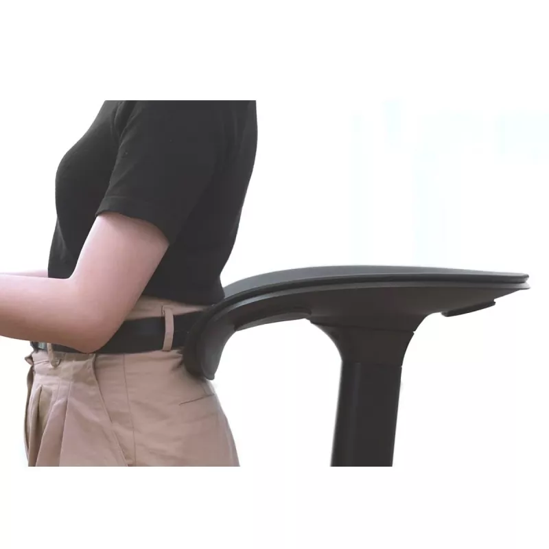 Ergonomischer Stuhl MACLEAN MC-872 — höhenverstellbar, mit Wippmechanismus