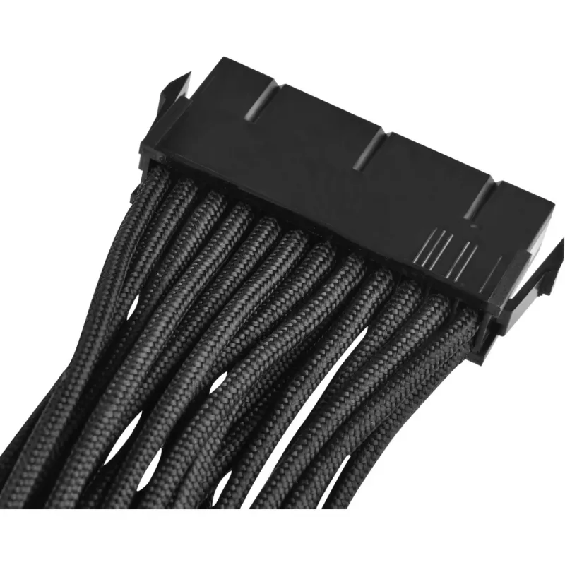 SilverStone SST-PP07-MBB 24-Pin-ATX-Verlängerungskabel, 30 cm, schwarz