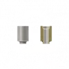 Thermal Grizzly DeltaMate Extender Fitting MF28, Matt Nickel, 6-Pack (TG-DM-FIT-6208)