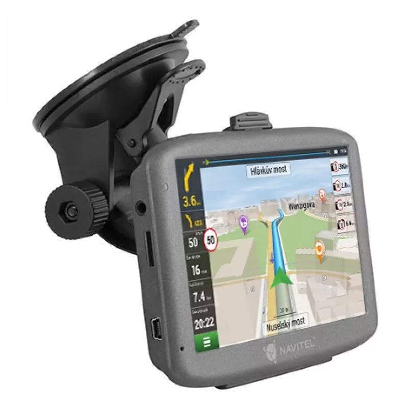 Navitel E501 Navigator 12,7 cm (5 Zoll) TFT Touchscreen Grau