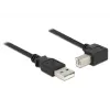 USB-Kabel DeLOCK 0,5m USB 2.0-A USB 2.0-B Schwarz