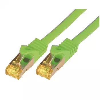 Netzwerkkabel M-Cab 3m RJ-45 Cat7 Grün S/FTP