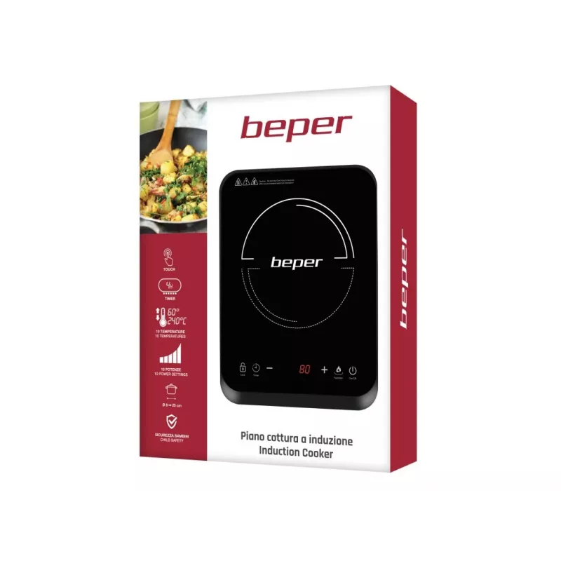 Induktionskochfeld Beper BF.700 1 Zone Touch Control
