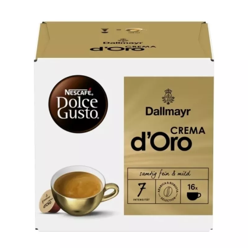 Nescafe Dolce Gusto Dallmayr CREMA d'Oro Kaffee, 16 Kapseln