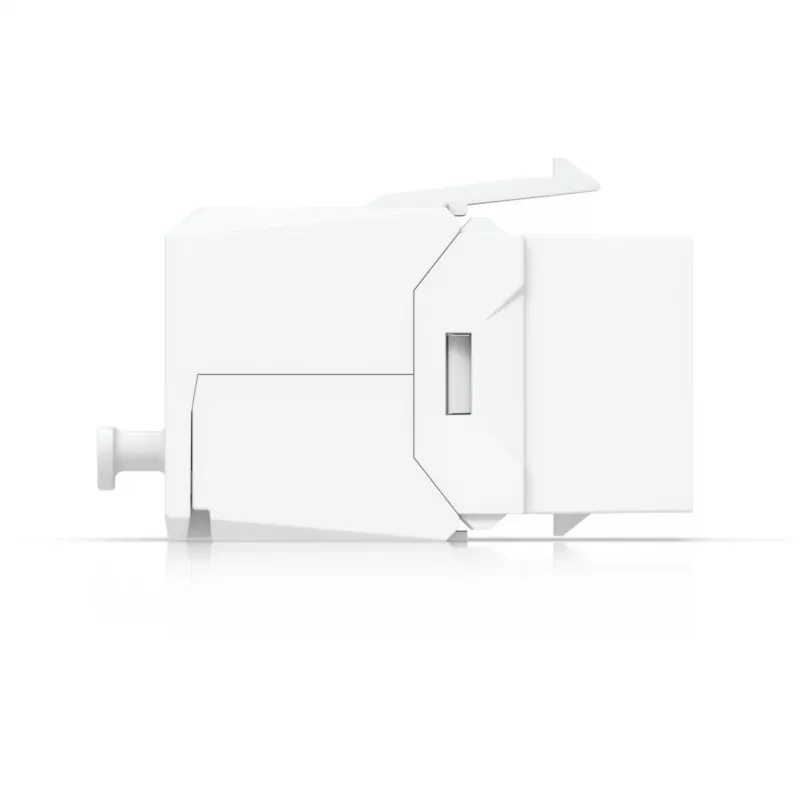 Ubiquiti UACC-KEYSTONE-JACK-C6 Cat6 Keystone-Modul, werkzeugfrei (12er-Pack), weiß