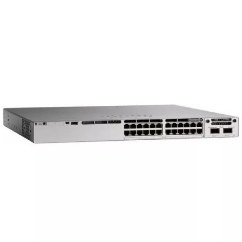 Cisco Catalyst 9200L Serie 24-Port Switch (24x 1G Base-T, 4x SFP) mit 1x 125W Netzteil Network Essentials E