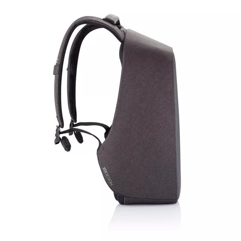 XD Design Bobby Hero Small P705.701 Anti-Diebstahl-Rucksack, 13,3-Zoll-Laptop, 12,9-Zoll-Tablet, 10,5 l, PET, Schwarz