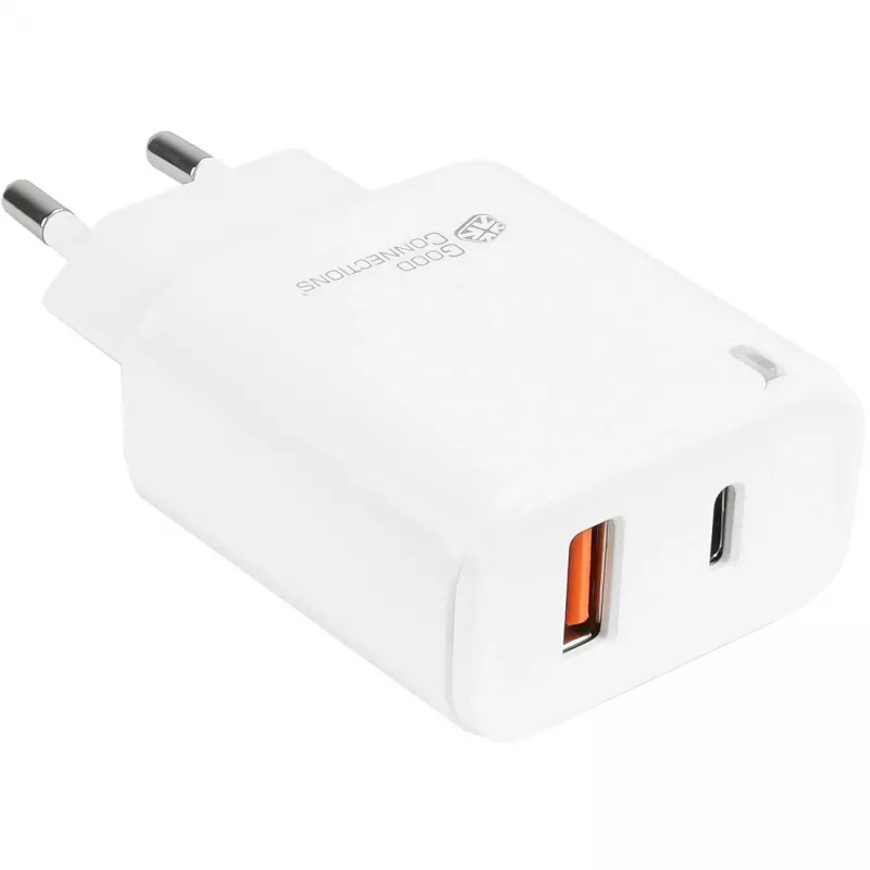 Alcasa PCA-W003W Ladegerät für Mobilgeräte Weiß (PCA-W003W)