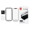 Gehärtetes Glas Displayschutz Crong für iPhone 16e / 14 / 13 / 13 Pro — 3D-Vollabdeckung