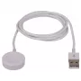 Akyga AK-SW-15 magnetisches Ladekabel für Apple Watch, USB, 1 m, weiß (AK-SW-15)