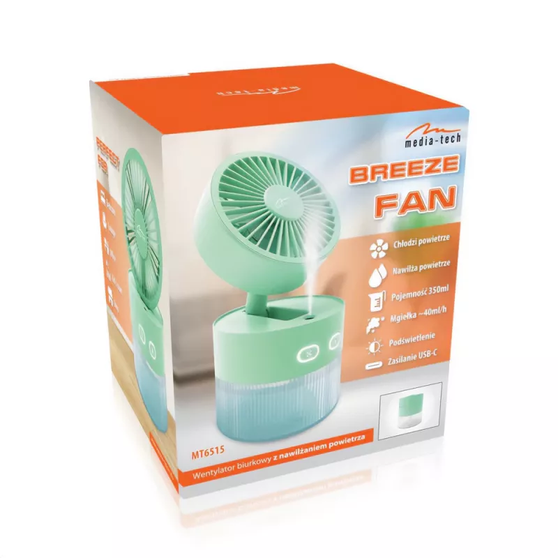 Tischventilator MEDIA-TECH MT6515 12 Zoll, 3 Geschwindigkeiten