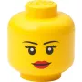 Storage-Head-Mini von Room Copenhagen – LEGO-kompatibler Aufbewahrungsbehälter 40331725, Copenhagen Girl Design