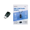 LogiLink USB-C DAC Audio Adapter. USB-C/M to 3.5 Mm/F. Schwarz
