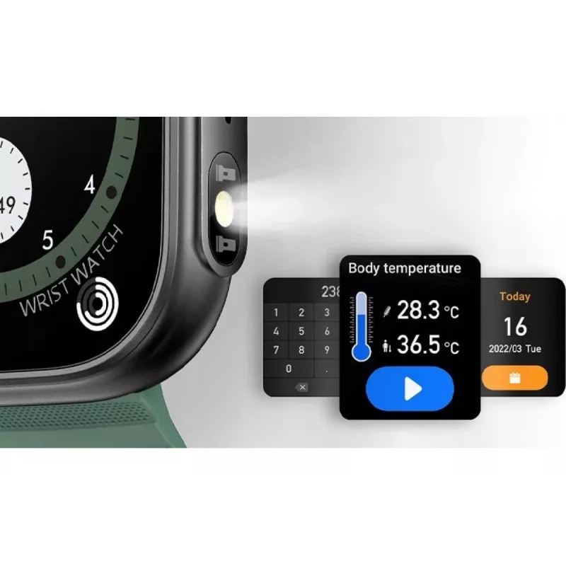 myPhone Watch Tool 5,08 cm (2 inch) IPS 24 mm Digital 240 x 296 Pixel Touchscreen Schwarz