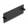 DeLOCK Glasfaser-Blindabdeckung schwarz 109 mm Metall