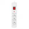 Steckdosenleiste ARMAC MULTI M3 PROTECTING POWER STRIP, 3 Steckdosen, 3 m Kabel, grau
