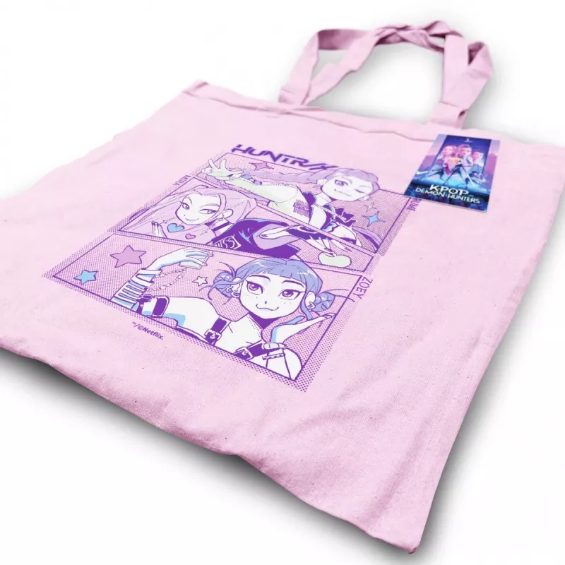 Tote bag pink K-POP Demon Hunters